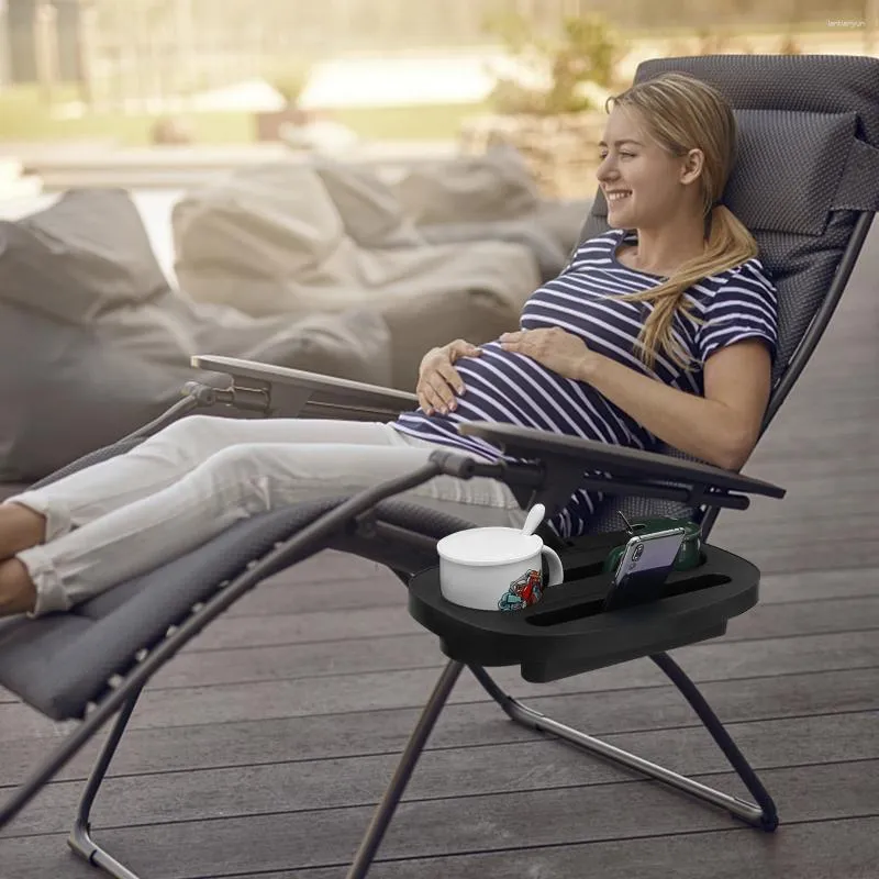 Foldable L Gravity Folding Tea Tray Table With Plastic Lounge Cup Holder And Recliner For Stable Beach Table Experience From Lantianyun 19.5 DHgate.Com