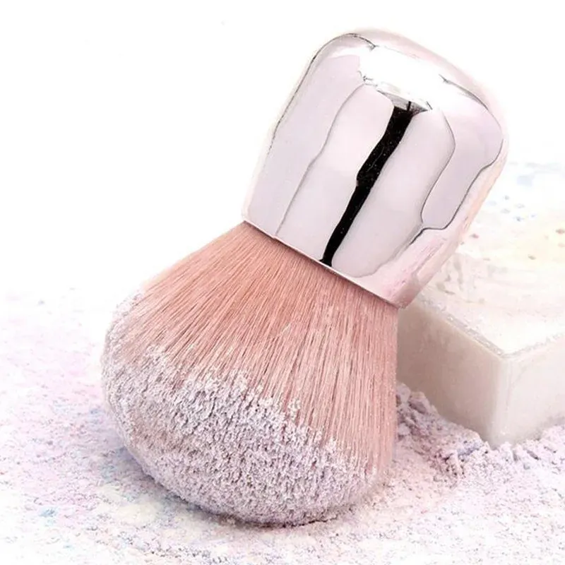 2024 Mushroom Head Paint Makeup Brush Telescopic Powder Paint Makeup Tool Blush Foundation Brush Fast Makeup Paint For Mushroom Head Makeup