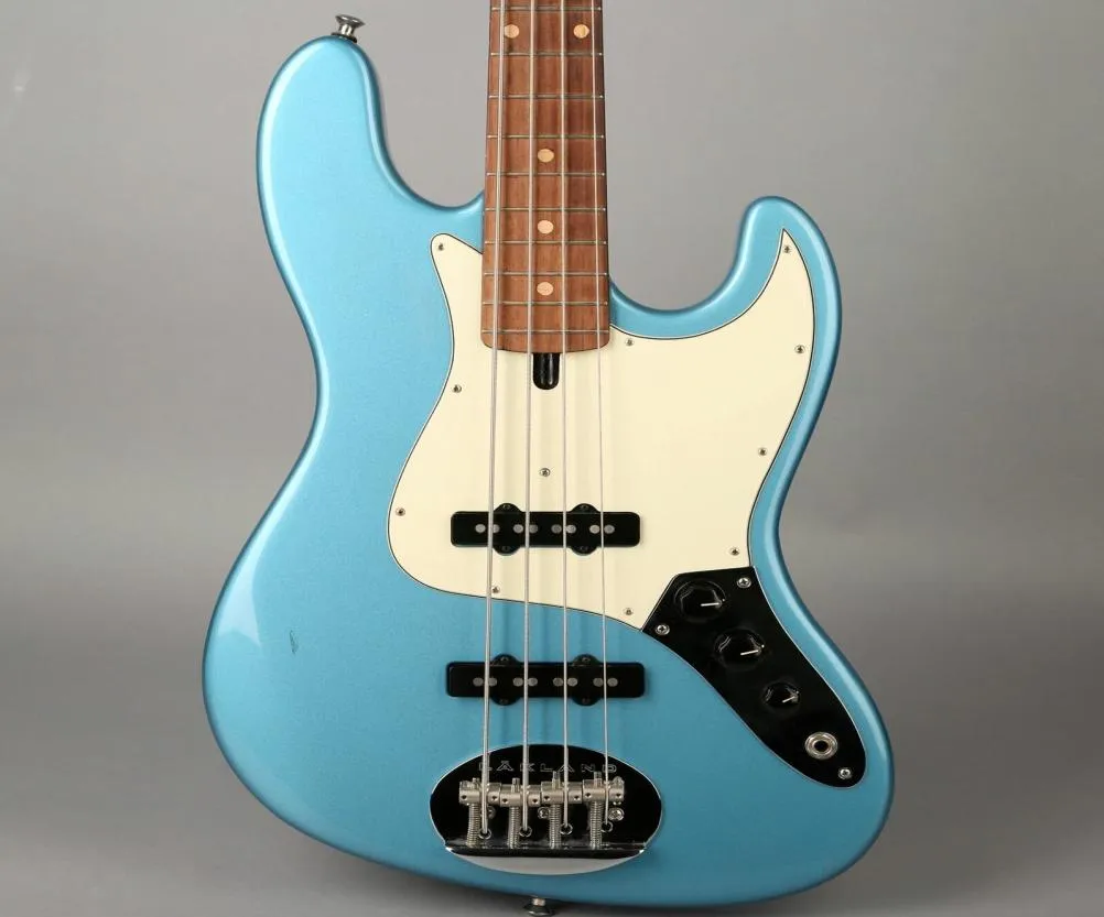 Lakland USA 4460 Serie classiche Jazz Bass Lake Placid Blue Electric Guitar5100052