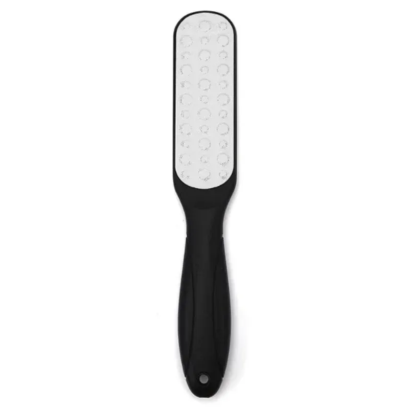 2024 rostfritt stål Fotfil Hälen för fötterna Pedicure Rasp Remover Luxury Scrub Manicure Nail Tools Foot File Scrubber