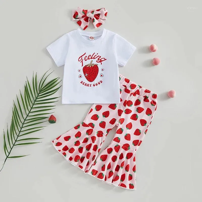 Ensembles de vêtements Toddler Girls Summer Summer