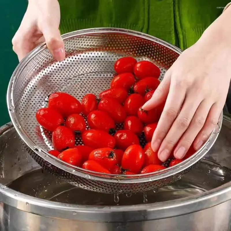 Double Boilers Vegetable Steamer Insert Stainless Steel Basket For Versatile Cooking Vegetables Pasta Removable Handle