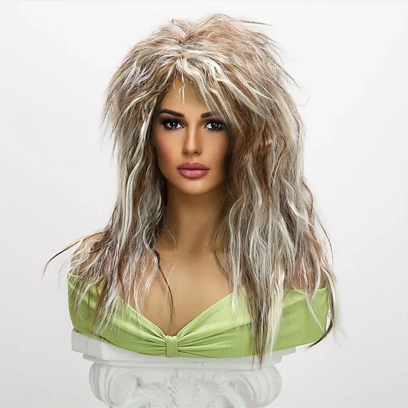 80s white wig discount