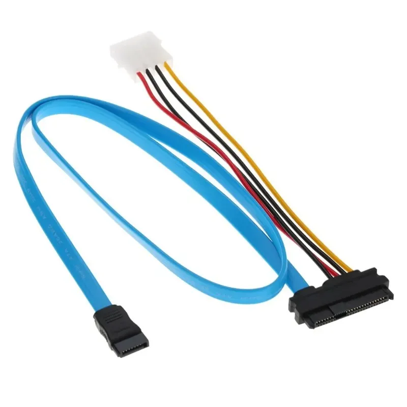 Sas serial angeschlossen scsi SFF-8482 an SATA-Kabel HDD-Festplattenantriebsadapterkabel 70 cm SAS-Controller an SATA-Festplatten anschließen