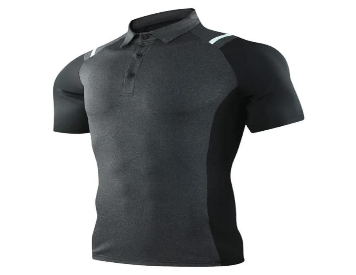 2022 جديد ملابس الجولف تنفس men039s القميص الصيفي الرياضي للياقة البدنية للملابس الطية Tshirt8232588