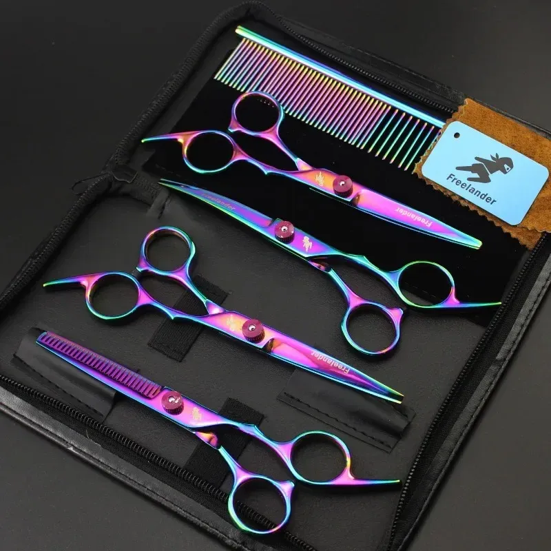 2024 6 Inch Hair Scissors Hair Thinning Cutting Clipper Barber Scissor Hair Shears Professional Barber Shop Hairdressing Scissors For Hair