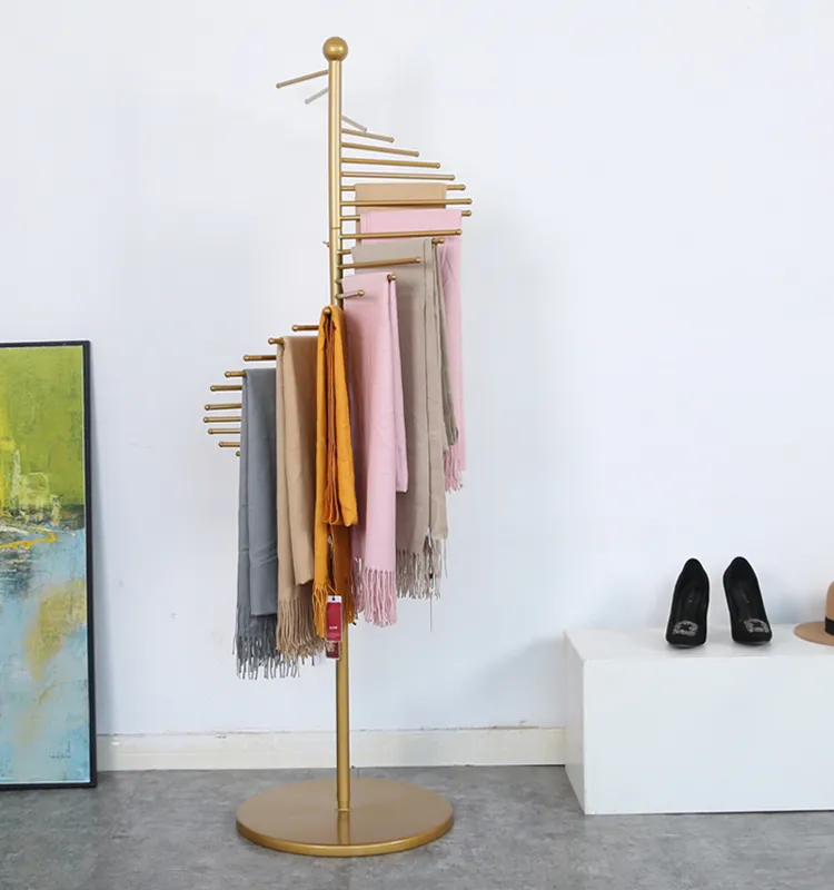 Multi Functional Round Grey Silk Shawl Display Rack For Clothing Stores And Pants From Homepro15 163.74 DHgate.Com
