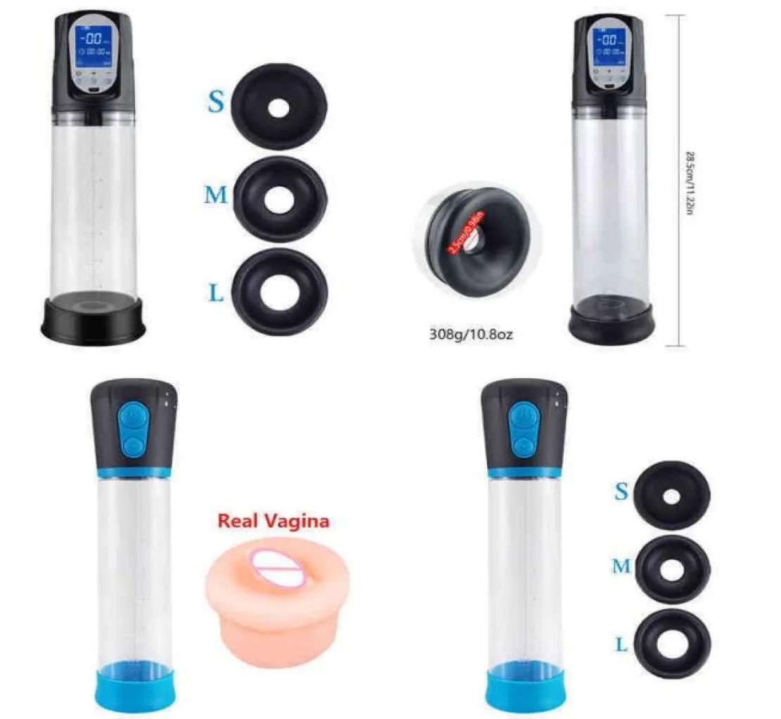 NXY SEX PUMP TOYS AUTOMATISK PENIS S VACUUM SEX FÖR Män manlig utvidgning Penil erektion Training Vibrator Cock Extender 12171312892