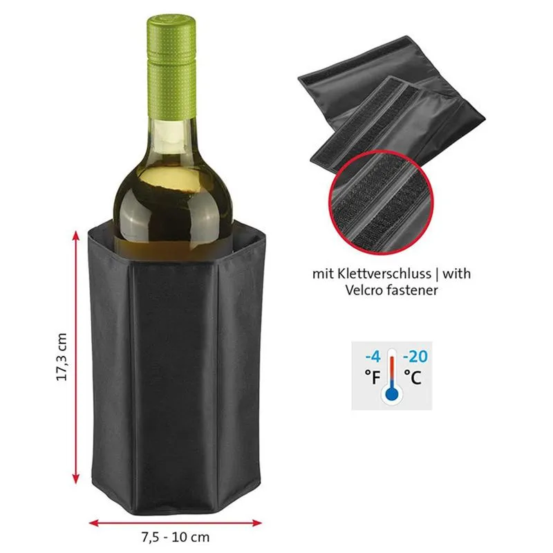 Portable Wine Bottle Cooler Beach Bag With Insulated Cooler