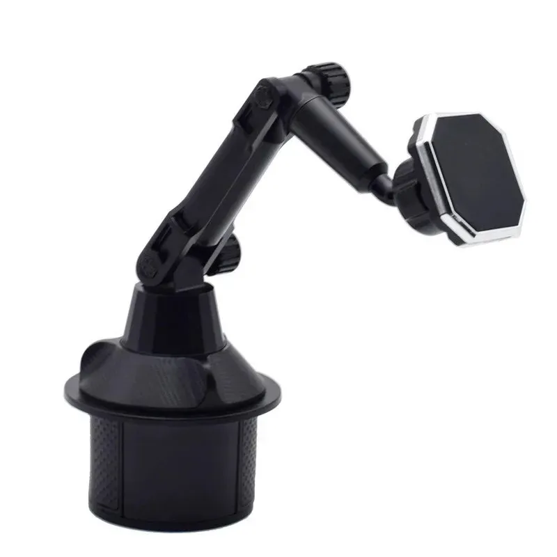 Arm longo Universal 360 graus Ajuste o suporte do copo para o suporte de copo de telefone celular fornece uma solução conveniente para uso sem mãos