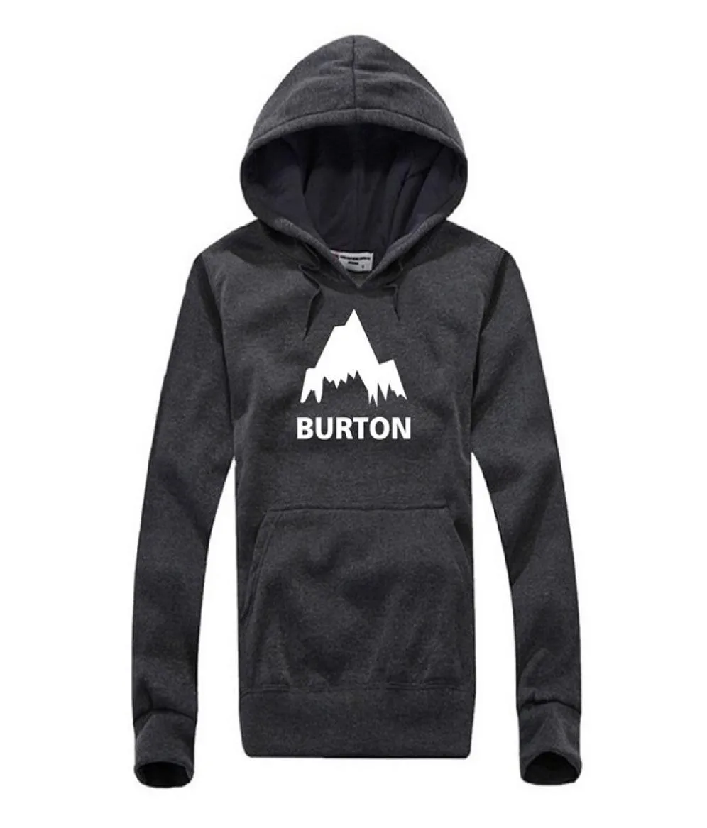 Nieuwe herfst winter Burton bedrukte hoodies mannen casual fleece lange mouw overjas hoogwaardige mannelijke hiphop pullover sweatshirts3911684