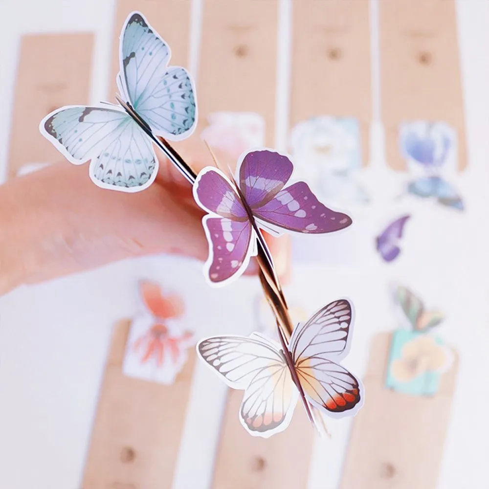 Butterfly 3D Page Holder Bookmark, Reading Assistant Book