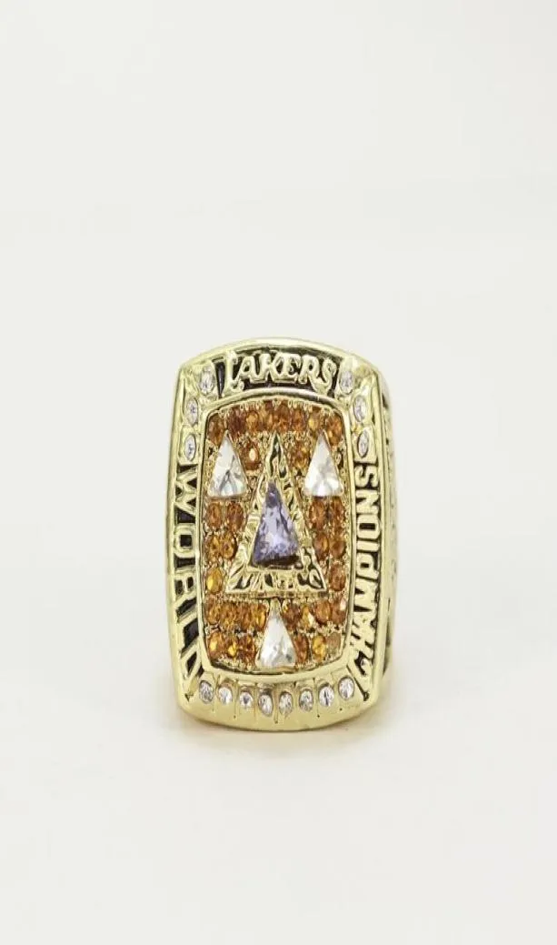 Fine high quality Holiday Wholesale New Super Bowl Lakers 2002 ship Ring Men Rings6643654