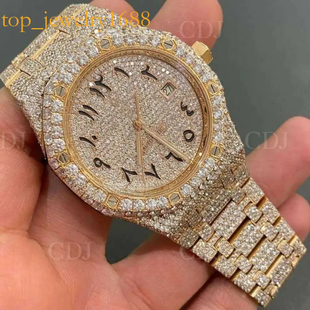 Top Brand Custom Iced Out VVS Moissanite Hip Hop Jewelry Bust Down - Main Image