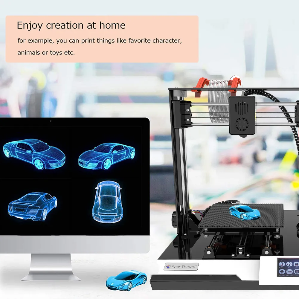 EasyThreed 3DプリンターK8 Plus Watch EasyThreed K8 plus FDM3D printer on Amazon Live