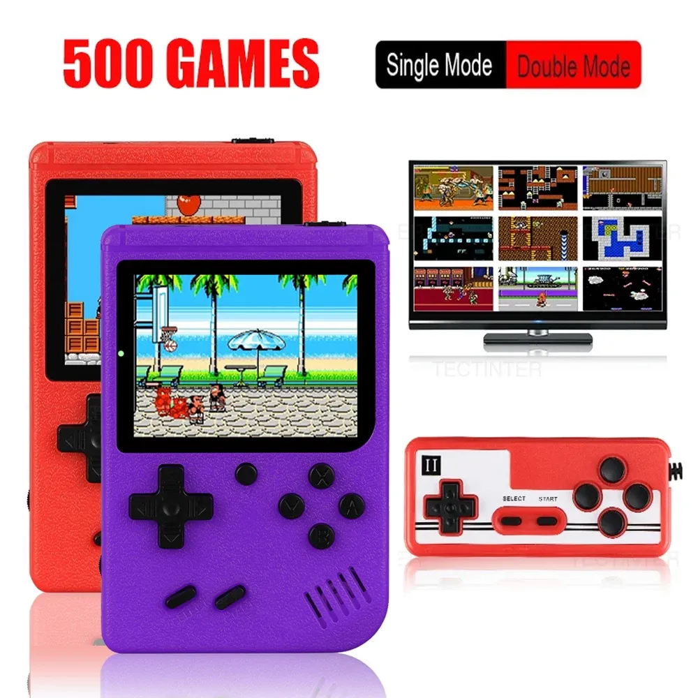Giocatori retrò mini videogiochi portatili console 8bit da gioco portatile LCD Game Game Games in ESOGNI
