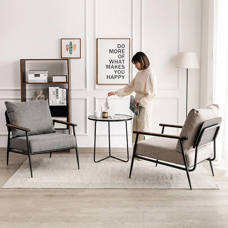 Matte Velvet/Linen Dining Chairs 4pcs Upholstered Tulip Office Chair Lounge Seat