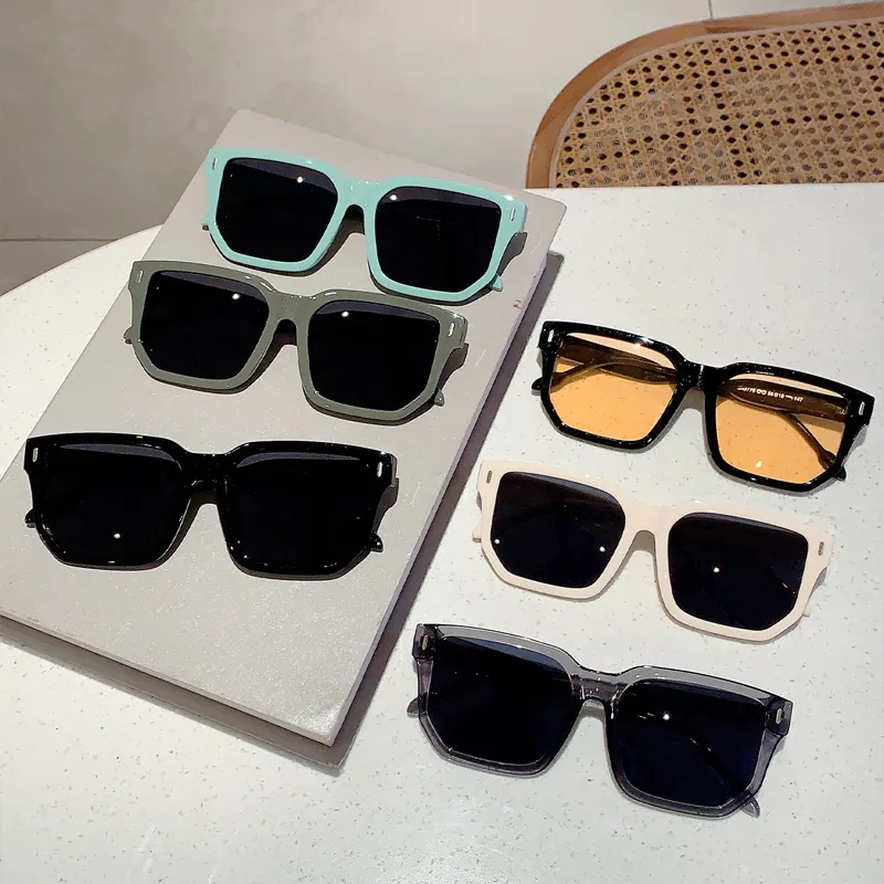 KAMMPT Oversized Square Sunglasses: New Stylish Korean Style