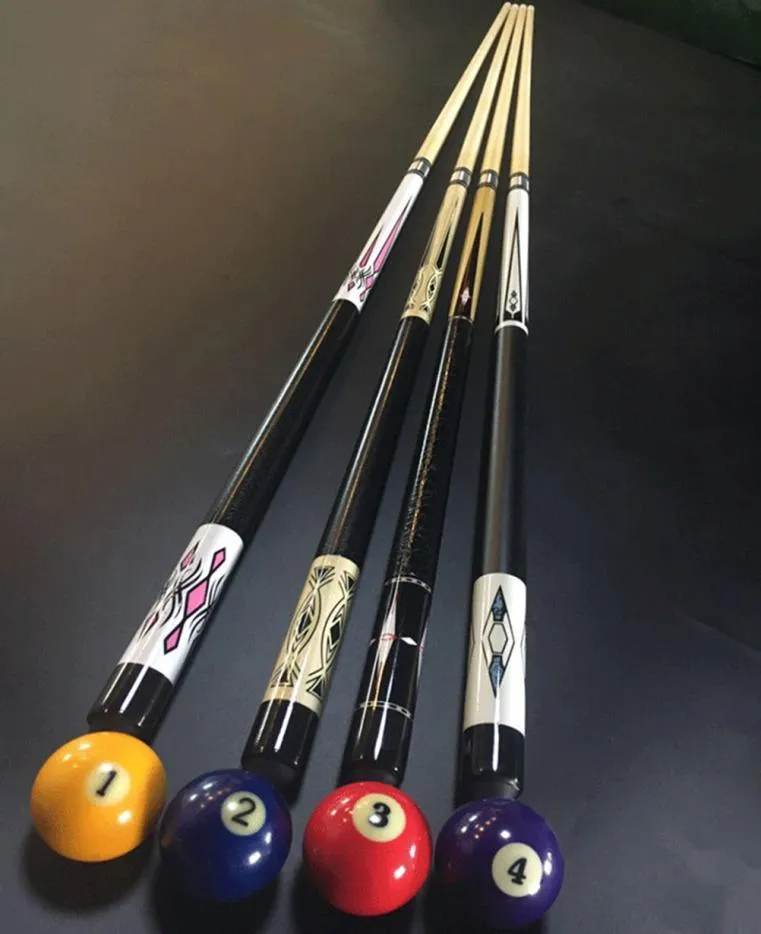 Бильярдные аксессуары 1PCS Pool Cue Punch Punch 58quot House Bar Sticks Billiard Cue Stick для случайного цвета 2211079161231