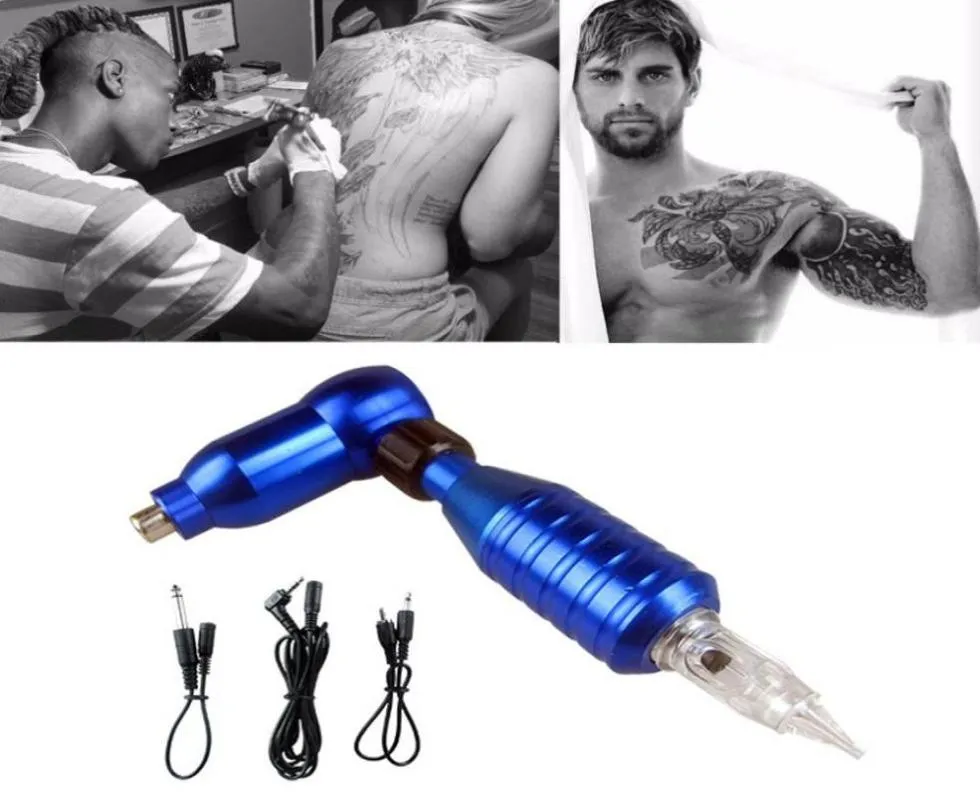 Pro Rotary Tattoo Machine Shader Liner Motor Gun Grip Needle Pen RCA Cord Kit 2021 Ankomst Hög kvalitet6261899