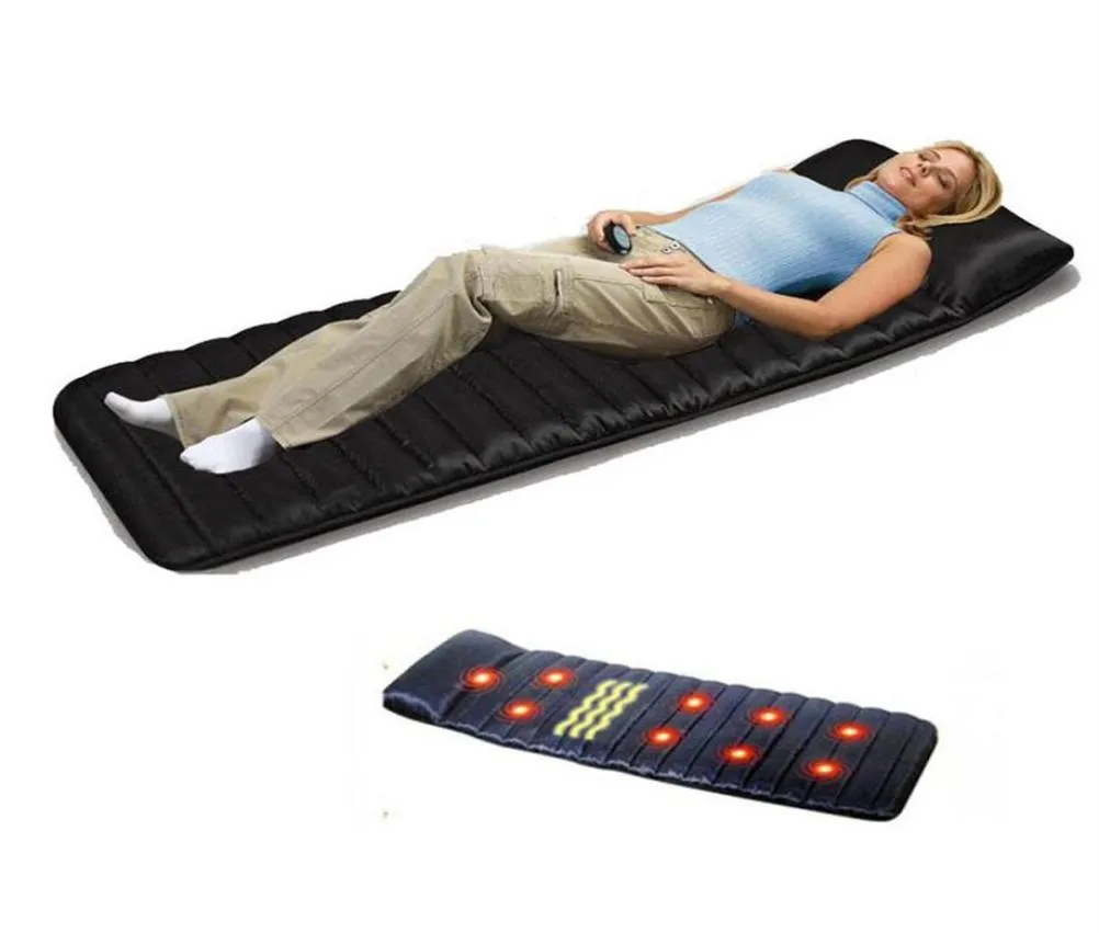 Match de massage du corps électrique Physiothérapie infrarouge multifonctionnelle Chauffage de lit Sofa Massage Cushion266K9811650