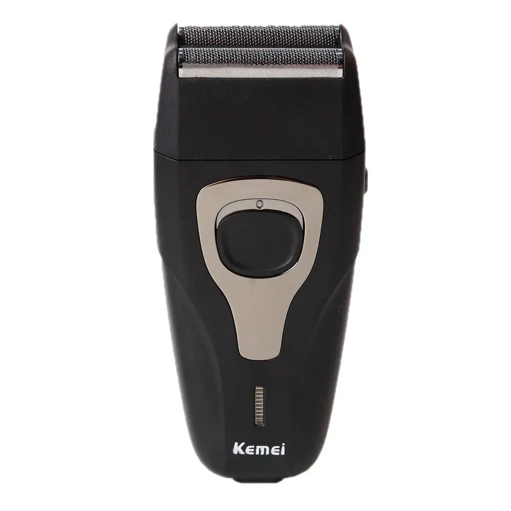 Shavers Kemei Shaver KM1103 PRANCORCATING Double Net Scaver Oil Head Head Therget Rechargable Respare Admin