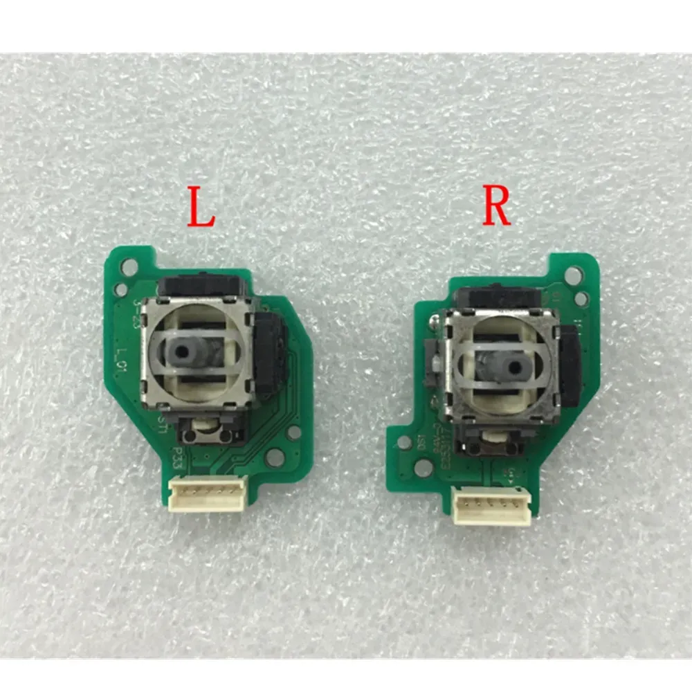 Joysticks 100 st gamepad controller höger/vänster 3D analog pinne joystick med PCB -kort för Wii U