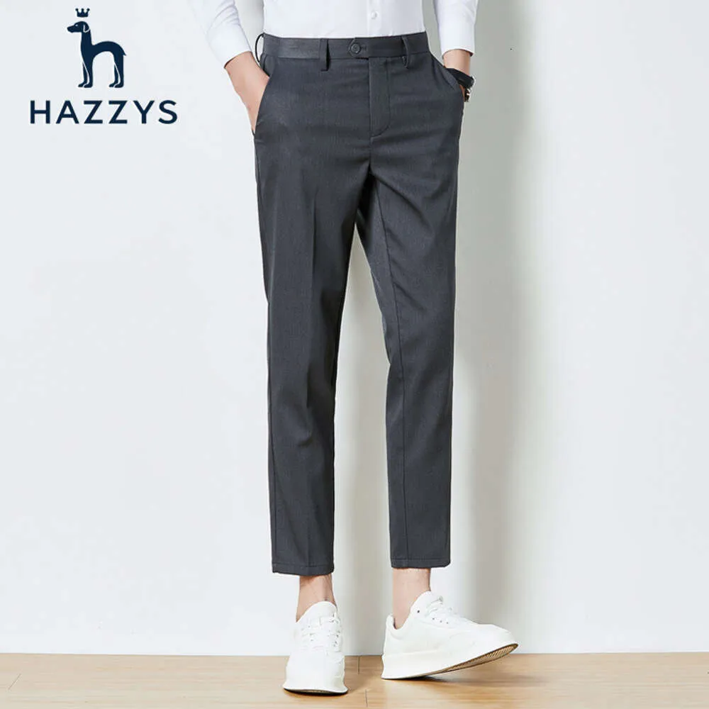 Haggis 2023 Men's Casual Pants - Men Summer Thin Fashion Casual Trendy No Iron Crop Pants