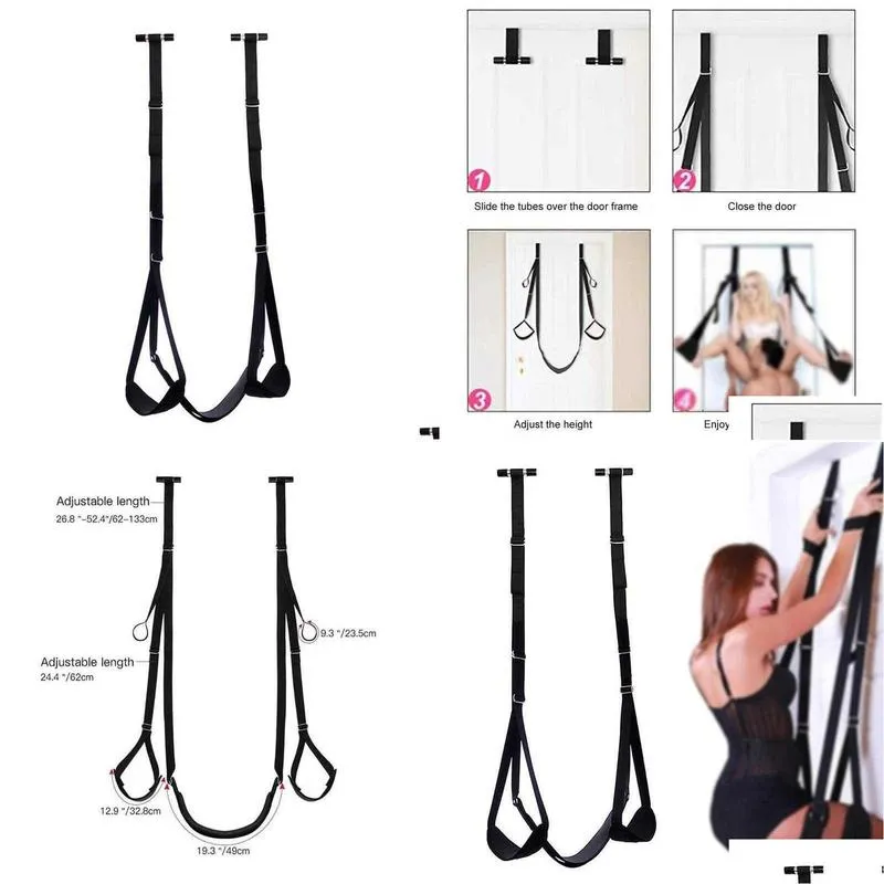 Bandes de résistance Bandes de résistance en nylon swing siège aérien de yoga aérien ceinture de formation de jeu amusant coussin de gibier pratiquant pour Adts h1026 drop délivre otbif