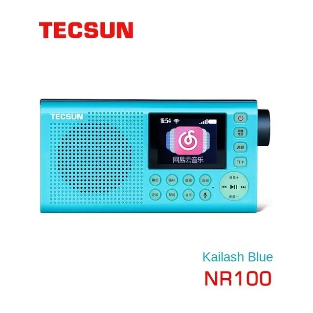 Radio New TECSUN NR100 Frekvensmodulering Intelligent Internet Radio, Music Entertainment Program Player TECSUN NR100