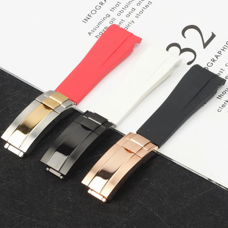 Cinturino Caucciù Cambiare Cinturino Rolex Cinghia Di Orologio In