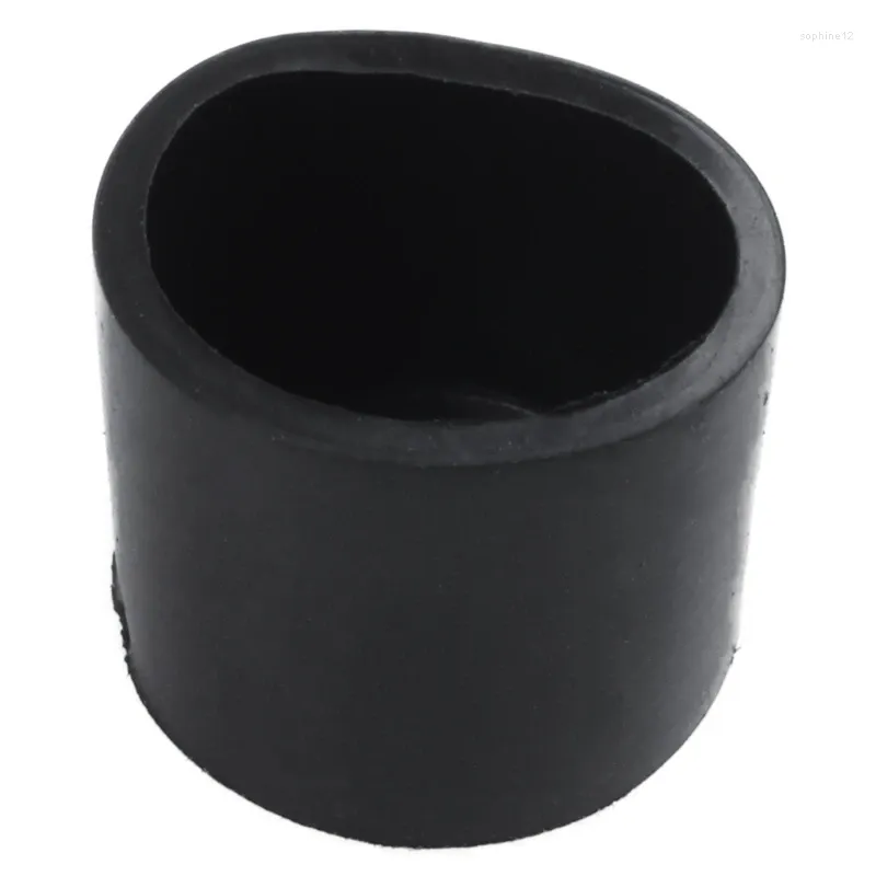 Chaps de bain AFBC Casqueurs de caoutchouc 400 pièces de tube noir 10 mm ronde