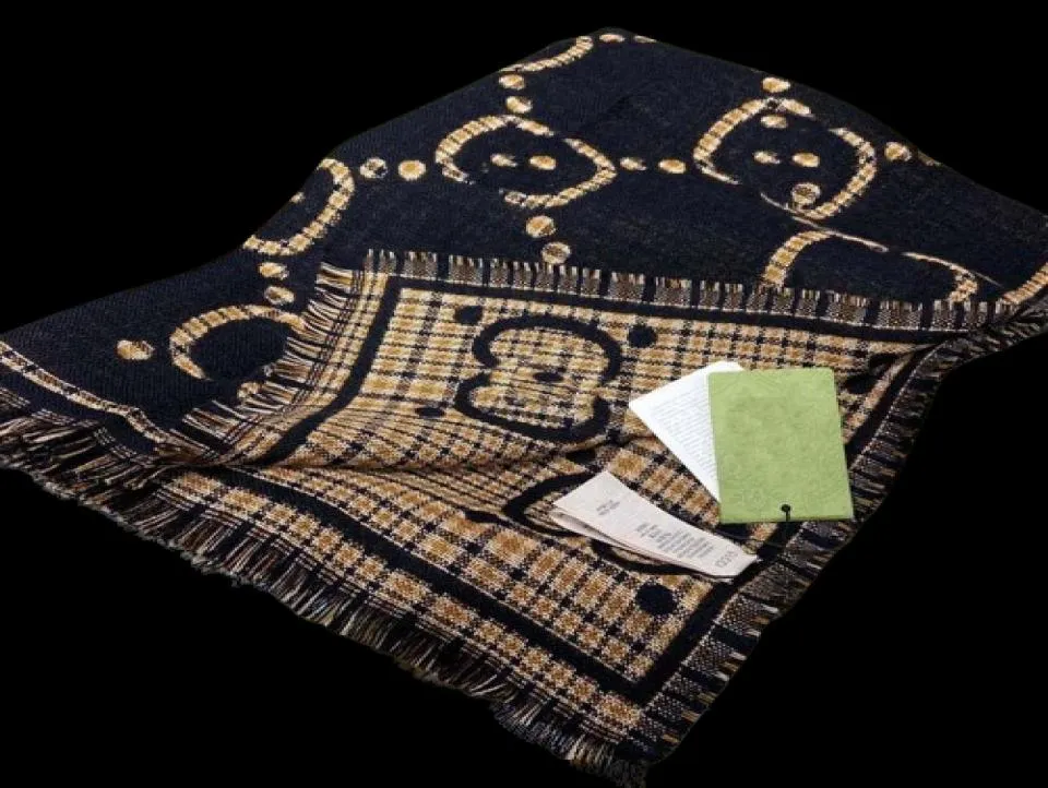 Hoogwaardige sjaalontwerper Nieuwe klassieke Britse plaid katoen dameskwaliteit luxe kasjmier sjaals voor vrouwen herfst en winter SH4590085