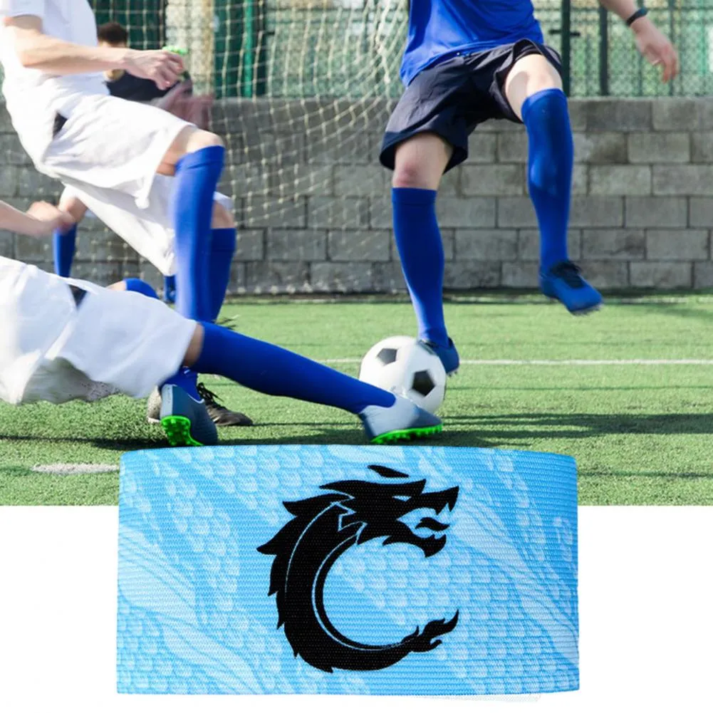 Bracciali Capitano Calcio 5 Pezzi - Multicolor, Nylon, Misura Regolabile, Per Sport Di Squadra - Foto 11