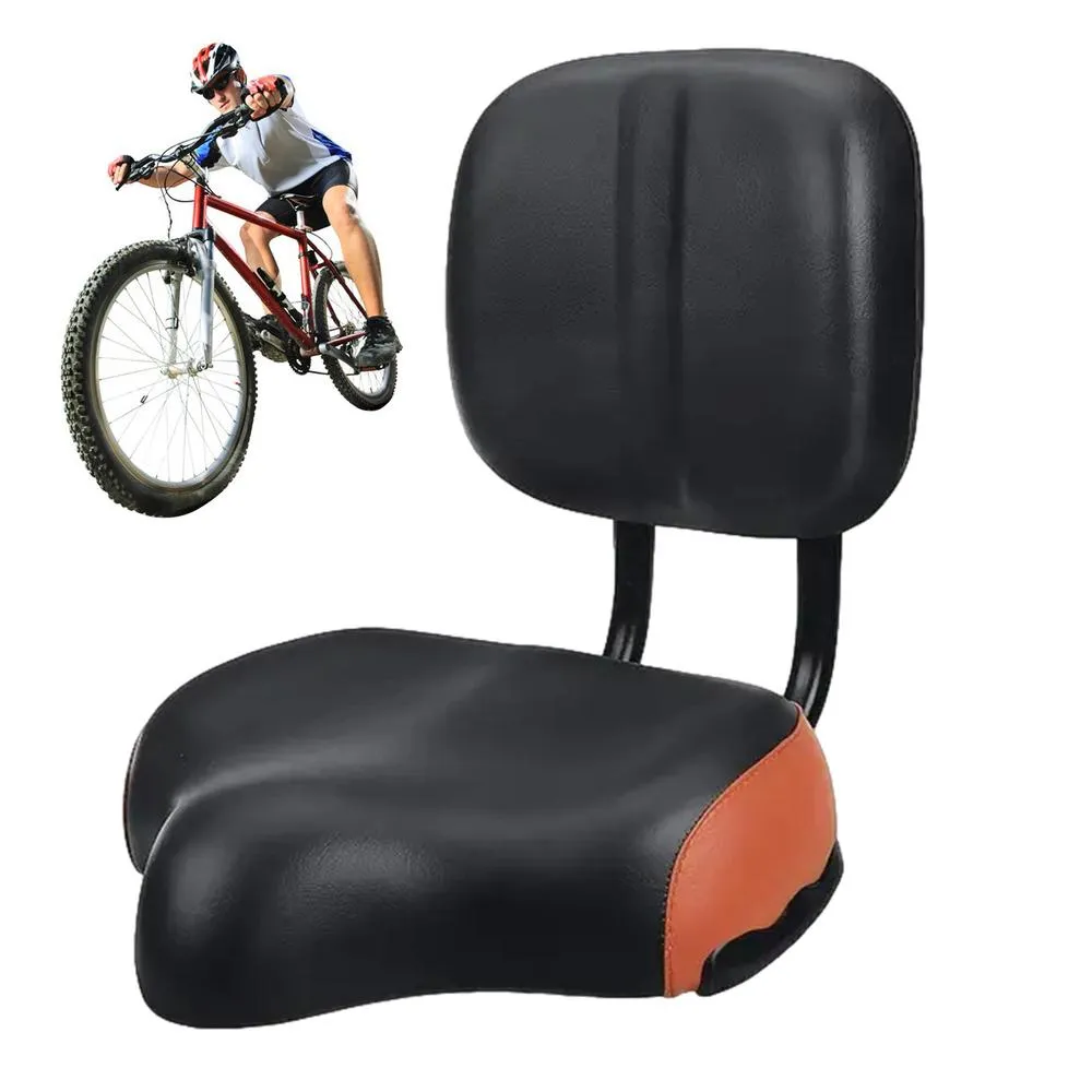 Optimized Product Title Wide Padded Oversized Bike Backrest Seat With Backrest Comfortable Replacement For A Bicycles From Homepro14 120.83 DHgate.Com