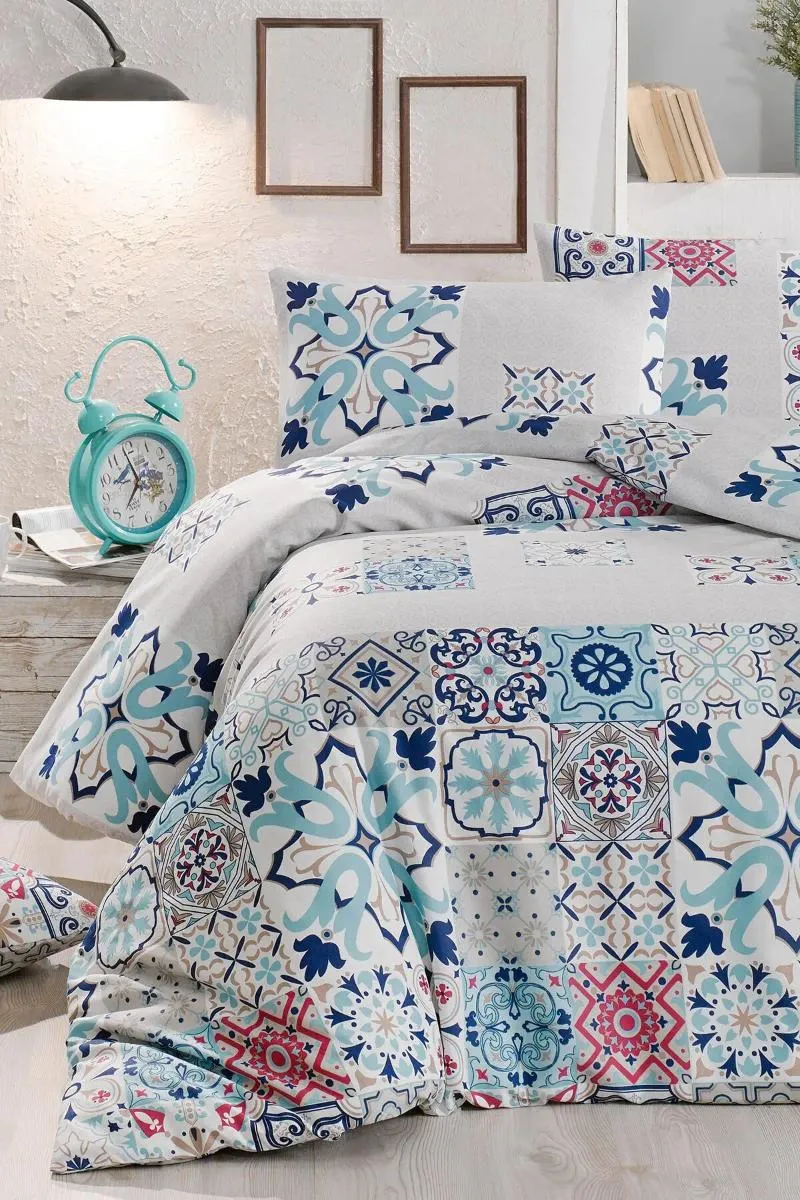 寝具セットダブル布団カバーセットコットンテリースタイリッシュなデザインでトルコ語で作られた