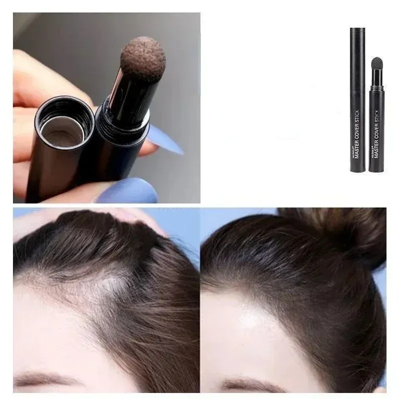 Hair line Concealer Pen Control Root Edge Blackening Instantly Cover Up Grey White Natural Herb