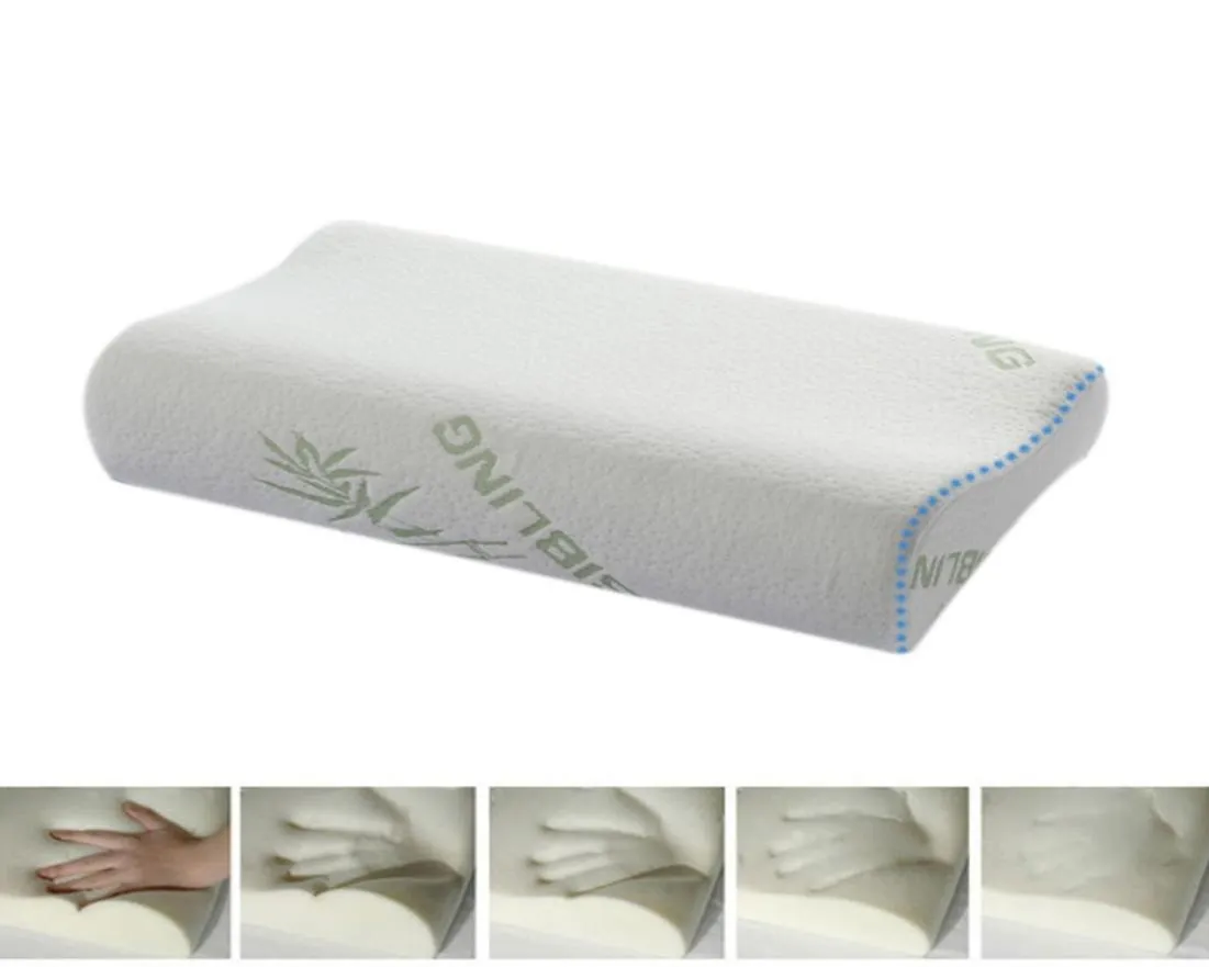 Sleeping Bamboo Memory Orthopedic Pillow Pillows Oreiller Pillow Travesseiro Almohada Cervical Kussens Poduszkap5872653