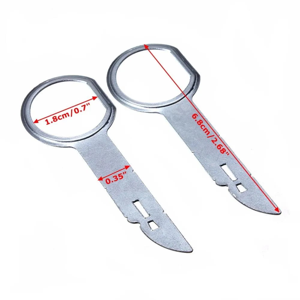 4 Pcs Auto Radio Removal Tool Radio Unlocking Tool Kompatibel Mit