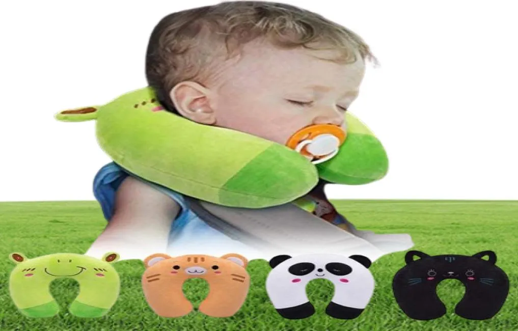 Pillow Cartoon Kids Ushaped Plush Neck Nap Lunch Break Cervical Travel Pillows For Children4823759
