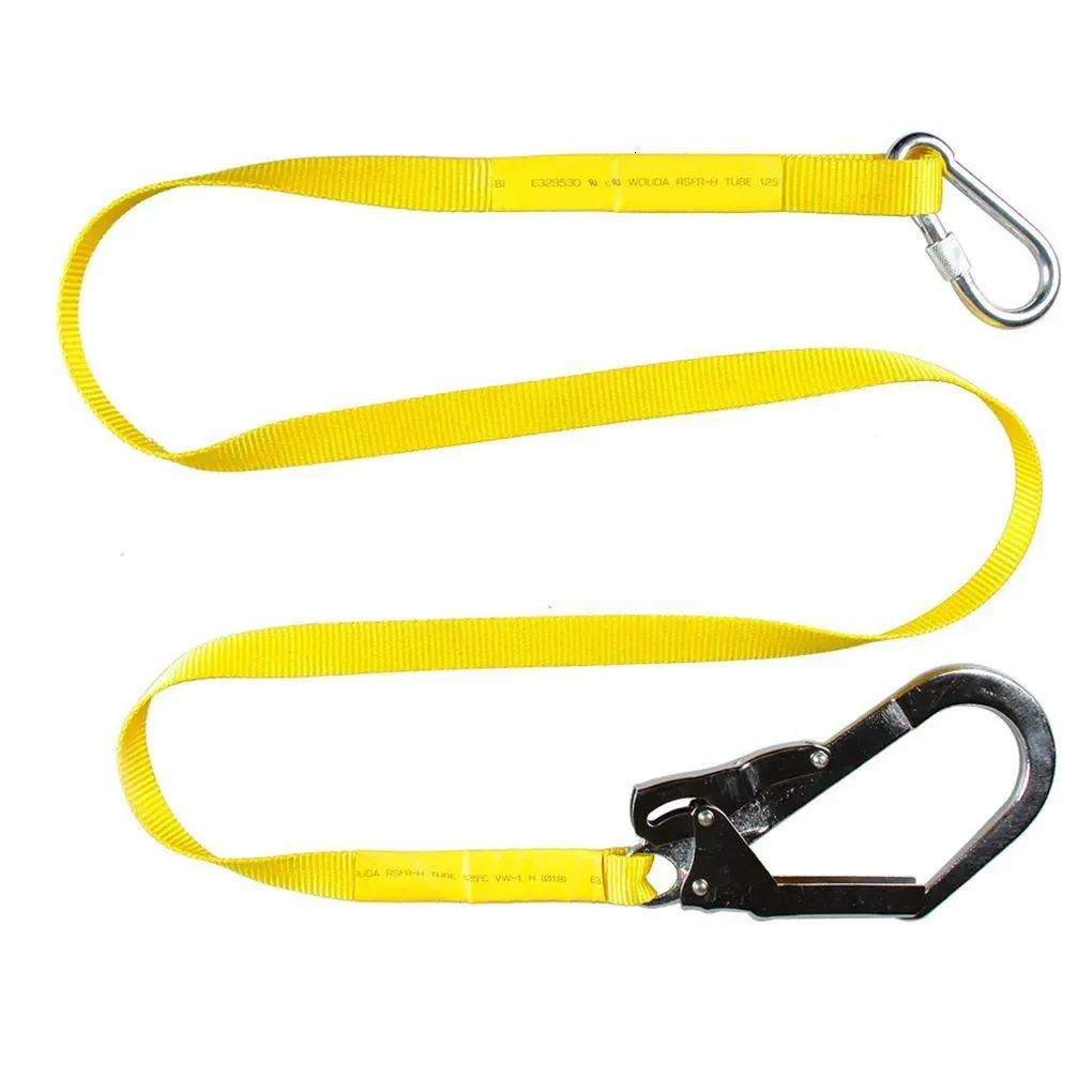 Ropes d'escalade Baltes de sécurité Harness Fiable Climb Accessory Simple Practical Protective Gear Prowing Corde Accessoires Équipement Équipement OT8FE