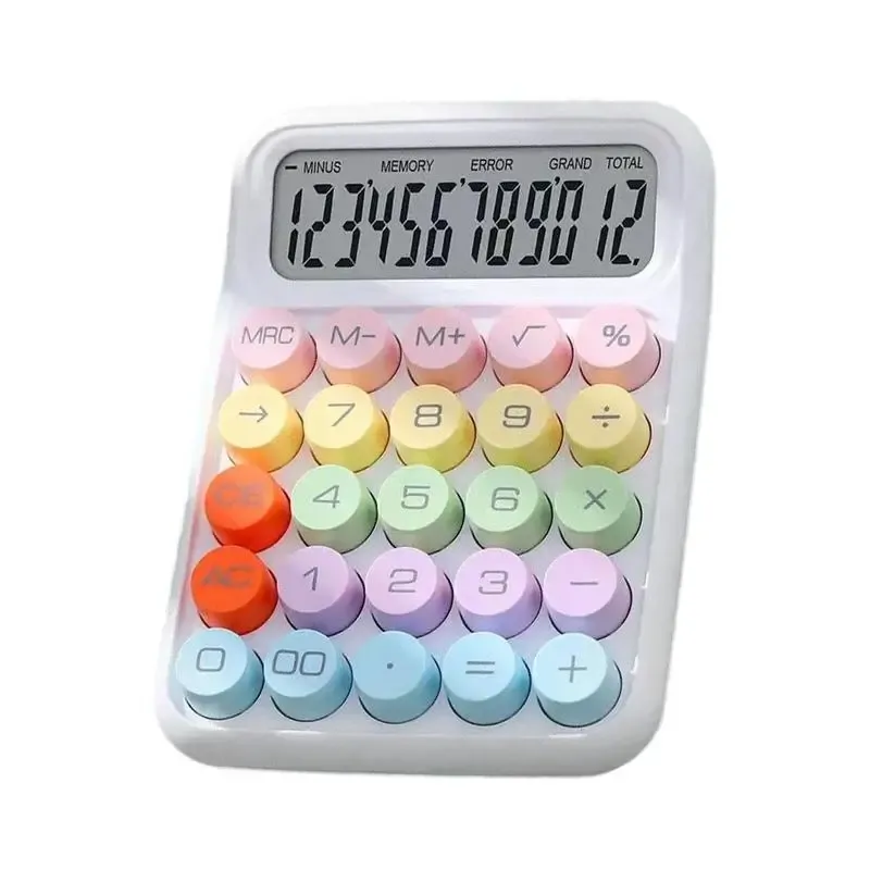 Calculators Calculator For School Cute Calculator For School Big Buttons LCD Display Calculator For Home Offices School And Business