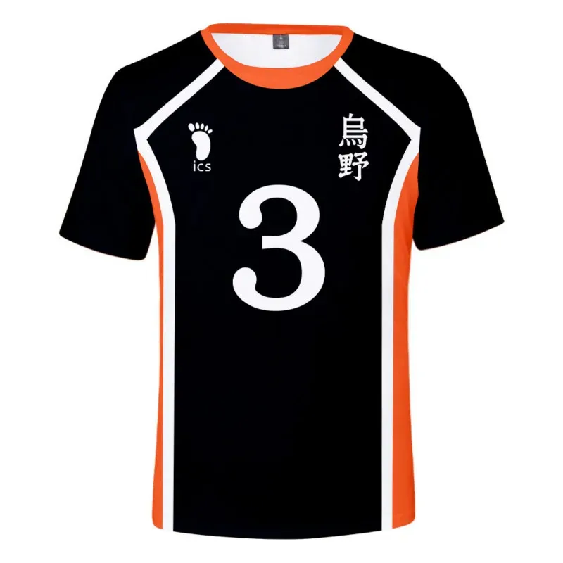 Summer Hinata Shoyo Shadow Mountain Tobio Men T-shirt Cosplay