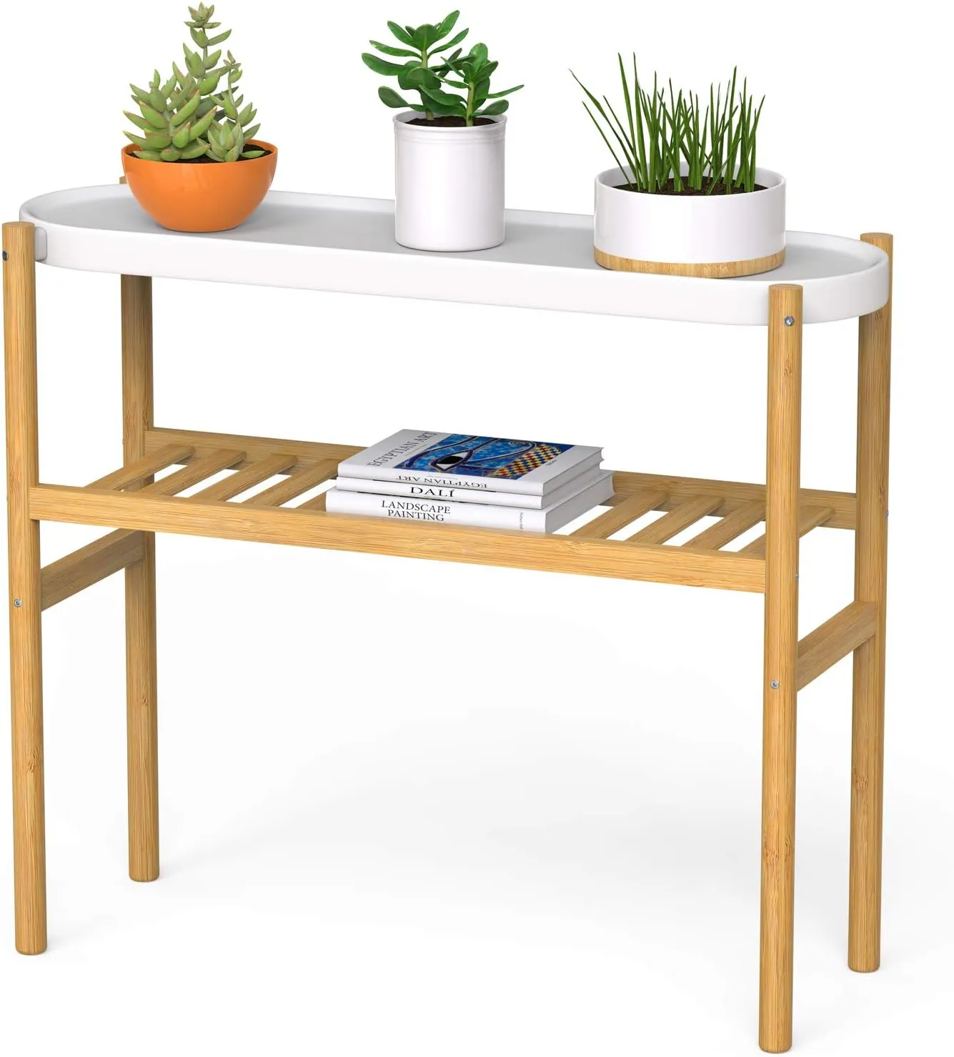 Bamboo 2 Tier Indoor Shelf Window Table Plant Stand for Multiple Plants  from Dhgate Garden Sets - price 228.82