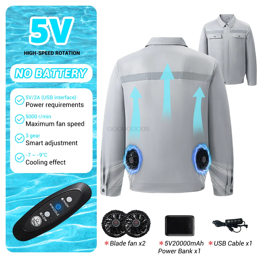 Cooling jacket for summer hot sale