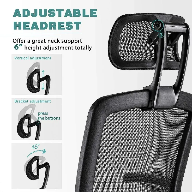 Gabrylly ergonomic mesh discount