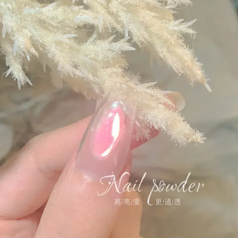 عبور الحدود الجديدة Aurora Multi Color Nail Nail Powder Red Ice Powder 2023 New New Immortal High Gloss Powder Ice Popular Witeni