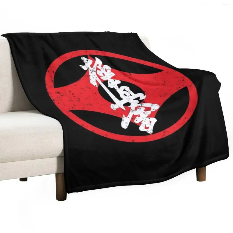 Blankets Kyokushin Kaikan Karate Symbol Kyokushinkai Dojo Throw Blanket Flannel Fashion Sofas Luxury Stuffeds