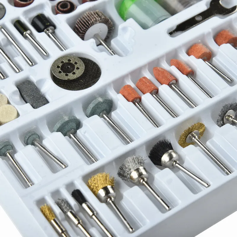 Dremel Tool HUGE 217-Piece Rotary Tool Kit - For Dremel & Similar Tools! Cutting, Grinding, Polishing Polishing Kit For Dremel - Foto 9