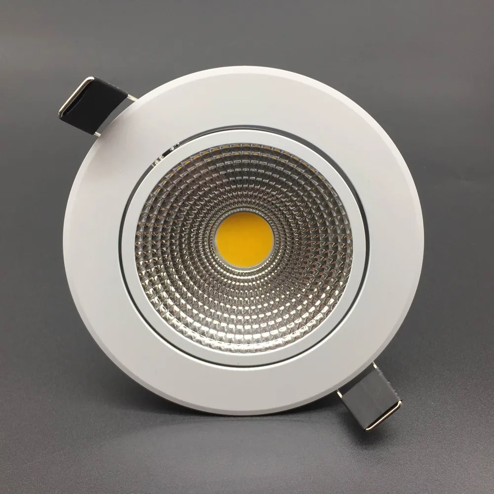 LED Downlight Dimmable COB Ceiling Spot Light 3W 5W 7W 12W AC/DC 12V ...